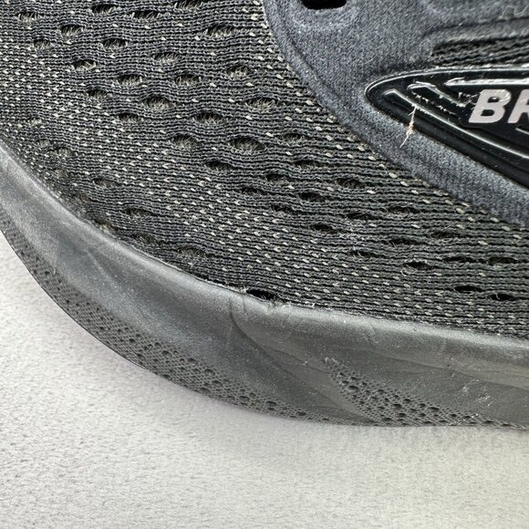Womens Size 6.5 (B) Brooks Adrenaline GTS 24 Shoes Triple Black Running Sneakers - Picture 4 of 9